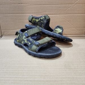 Size 3 Boys Camouflage Sandals
